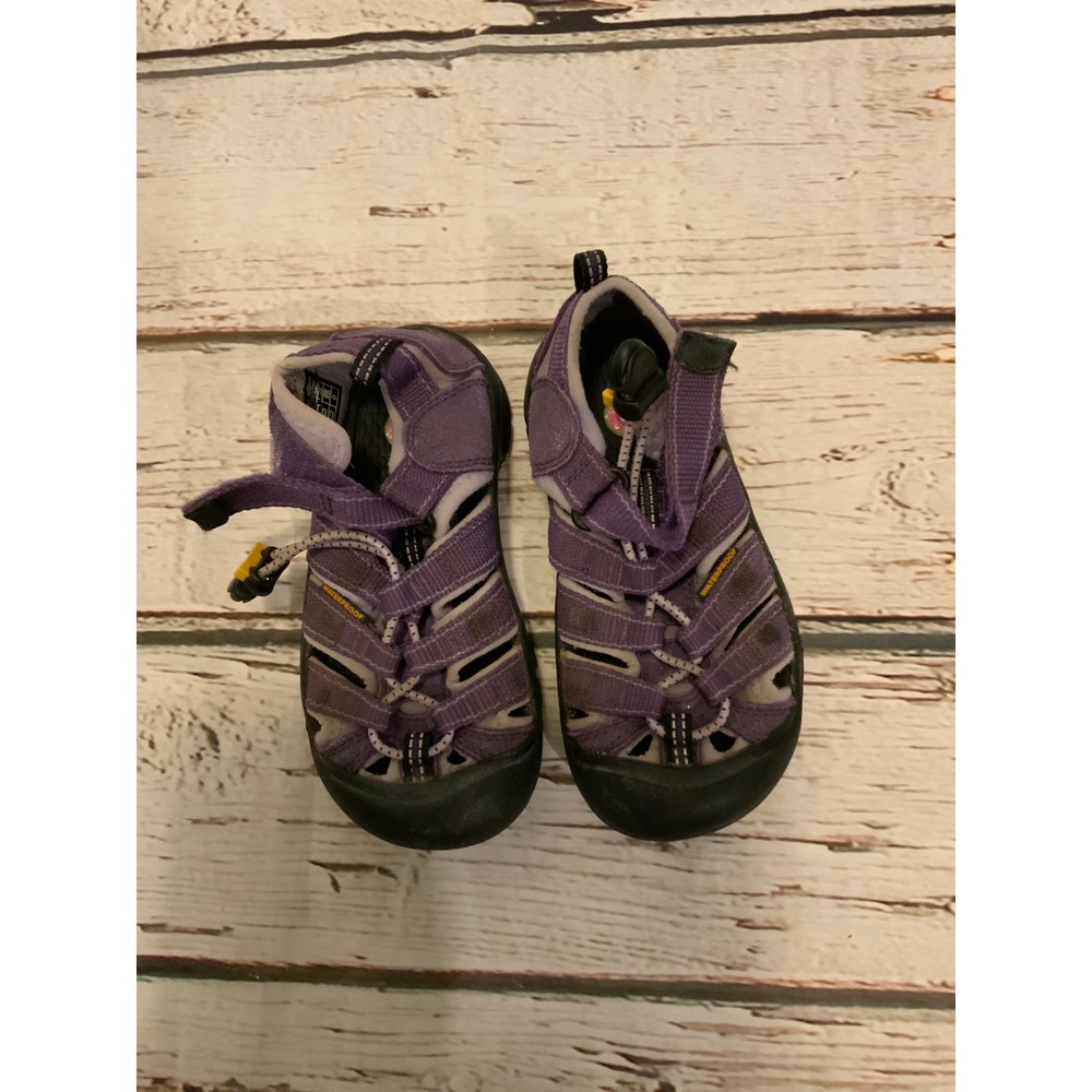 Keen Newport H2 Waterproof Sandals Kids Size 11 Purple Hiking Water Shoes